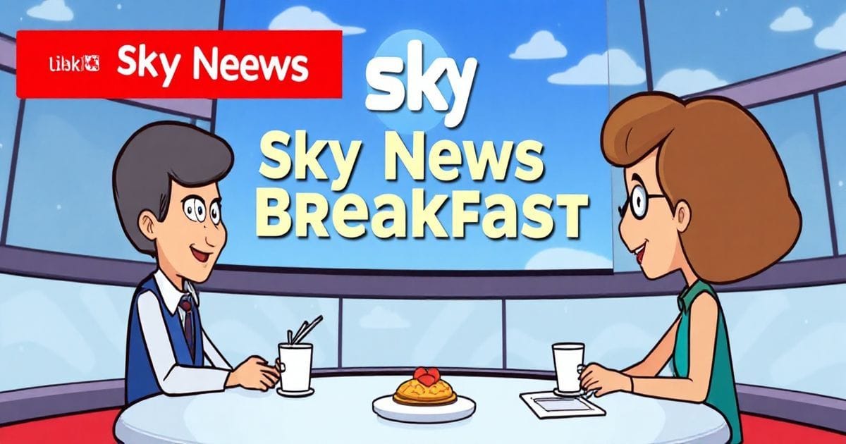 "Sky News Breakfast hosts Kay Burley, Gareth Barlow, and Mhari Aurora discussing top headlines on January 15, 2025, in t