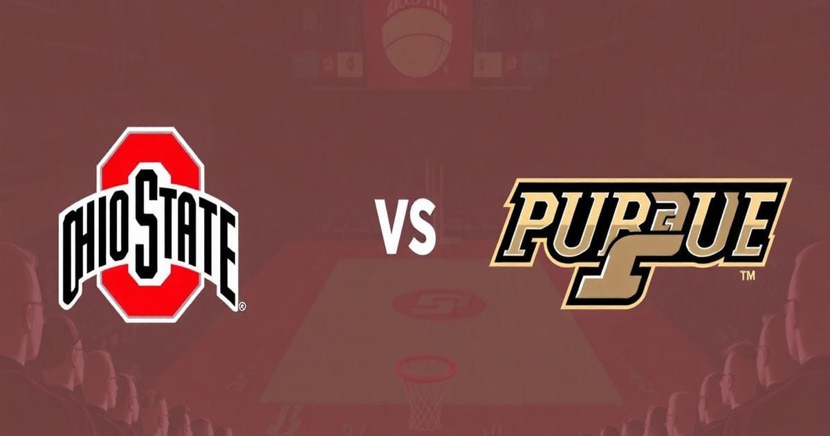 Ohio State Buckeyes vs. No. 11 Purdue Boilermakers at Mackey Arena, January 21, 2025, as Buckeyes aim to end their losin