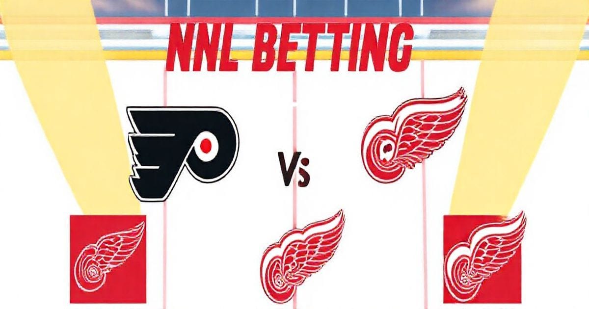 "Philadelphia Flyers vs. Detroit Red Wings NHL game prediction and betting picks for January 21, 2025."