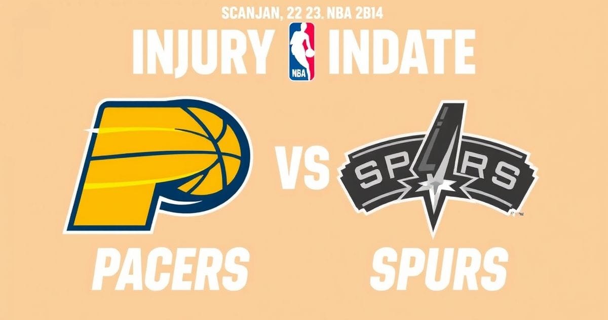 "Pacers vs. Spurs injury update: Jeremy Sochan (back) questionable, Riley Minix (shoulder) out for Spurs; Isaiah Jackson