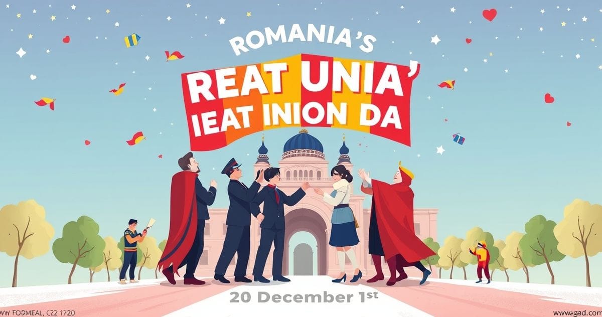 Romania's Great Union Day: Military parade and cultural celebrations on December 1st, commemorating the 1918 unification